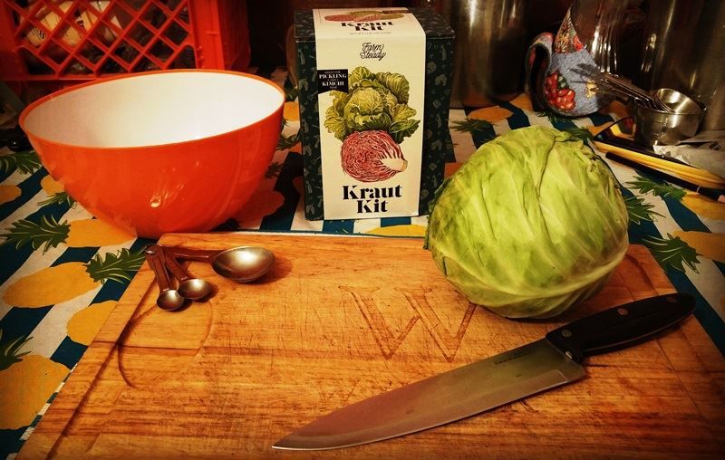 Making Sauerkraut with FarmSteady's "Kraut Kit" The Foods of the